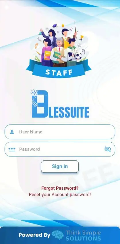 Staff App Screenshot 1