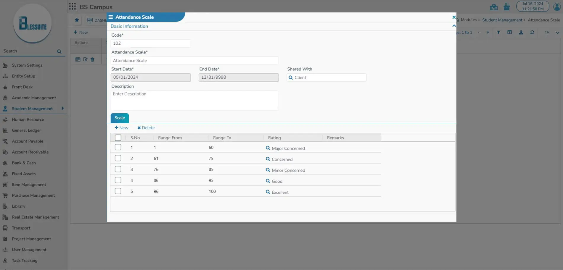 Attendance Screenshot 7